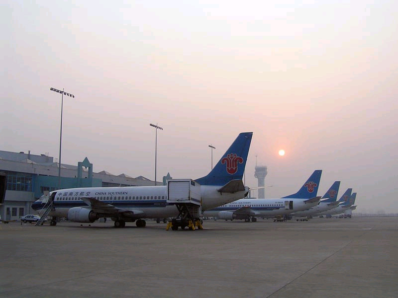 鄭州新鄭國際機場風景圖